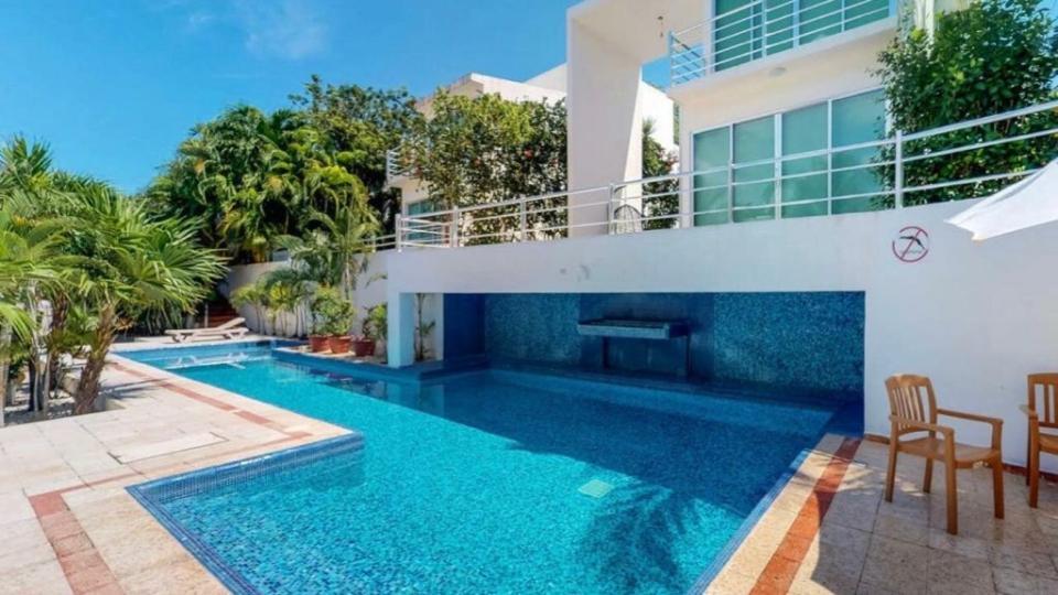 مبيت وإفطار بلايا ديل كارمن Casa Rioja Playacar المظهر الخارجي الصورة